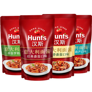 HUNT’S 汉斯  经典番茄罗勒蒜香意大利面酱  248g