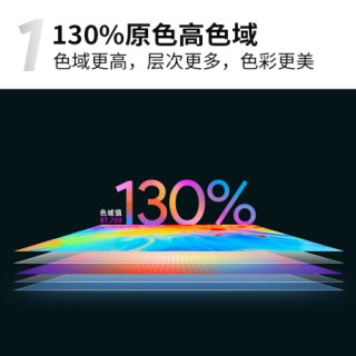 TCL 55V8-Pro 55英寸 130%高色域电视 免遥控AI声控智慧屏 双通道WiFi 2+32GB 智能网络液晶平板电视机