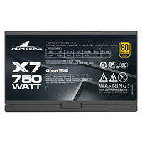 Great Wall 长城 X7 金牌（90%）全模组ATX电源 750W