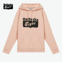 Onitsuka Tiger鬼塚虎卫衣 简约时尚情侣款休闲连帽卫衣 2183A833-200 粉色 XXL