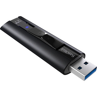 SanDisk 闪迪 至尊超极速系列 CZ880 USB 3.2 固态U盘 黑色 256GB USB