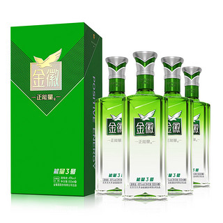 金徽 正能量 能量3号 45%vol 浓香型白酒 500ml*4瓶 整箱装