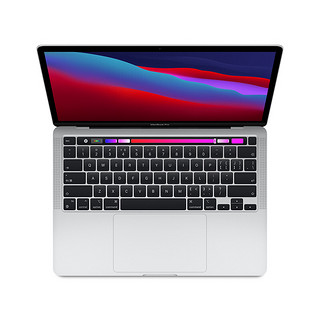 Apple 苹果 MacBook Pro 2020款 M1 芯片版 13.3英寸 轻薄本 银色 (M1、核芯显卡、8GB、512GB SSD、2.5K、60Hz、MYDC2CH/A)