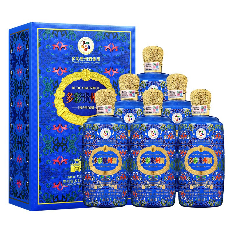  COLORFUL GUIZHOU JIU/多彩贵州酒 暂无信息 藏彩 收藏 酱香型白酒