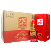 QUANXING 全兴 大曲 晶彩红 42%vol 浓香型白酒 500ml*6瓶 整箱装