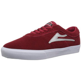 LAKAI Sheffield 男子滑板鞋 红色/银色 39