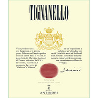 TIGNANELLO 天娜 托斯卡纳IGT干型红葡萄酒 2009年