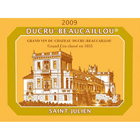 CHATEAU DUCRU-BEAUCAILLOU 宝嘉龙酒庄 宝嘉龙城堡圣朱利安干型红葡萄酒 2008年