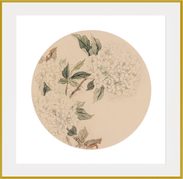 周磊作品二十四节气系列春分装饰画5050cm