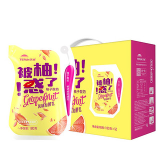 TERUN 天润 被柚惑了风味发酵乳酸奶 180g*12袋  礼盒装