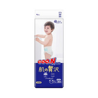 有券的上：GOO.N 大王 奢华肌滋润保湿系列 婴幼儿纸尿裤 XL36片