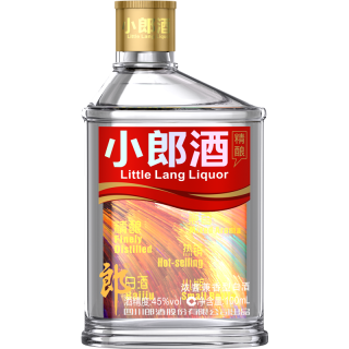 LANGJIU 郎酒 小郎酒 精酿 炫彩 45%vol 兼香型白酒 100ml 单瓶装