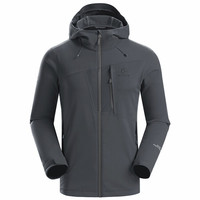 KAILAS 凯乐石 GORE-TEX 峰云-WINDSTOPPED 男子软壳衣 KG210276 深灰 M
