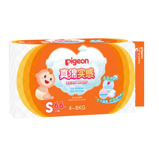 Pigeon 贝亲 真绵实感系列 纸尿裤 S66片