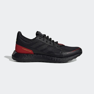 adidas 阿迪达斯 Sense Boost Go Winter 男子跑鞋 FV3100 黑红 42.5
