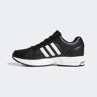 adidas 阿迪达斯 Equipment 10 Leather 中性跑鞋 FU8347 黑色/白色 36