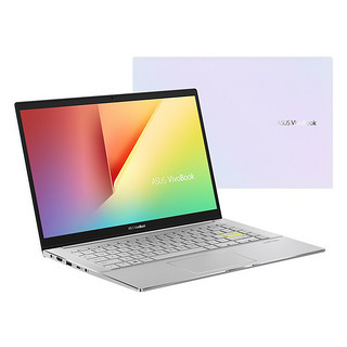 ASUS 华硕 VivoBook14 X 2020款 14.0英寸 梦幻白(酷睿i5-10210U、8GB、32GB 傲腾+512GB SSD、1080P、IPS）