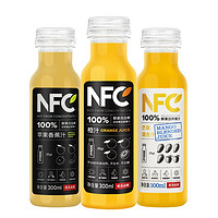 NONGFU SPRING 农夫山泉 NFC果汁饮料 100%NFC橙汁 300ml*2瓶