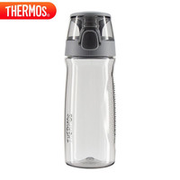 膳魔师 THERMOS 水杯550ML塑料便携运动水杯男女儿童随手杯太空杯子 Tritan材质 TCSD-550 GY