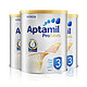 澳洲爱他美(Aptamil) 白金版婴幼儿配方奶粉3段1-3岁3罐效期22年4月左右