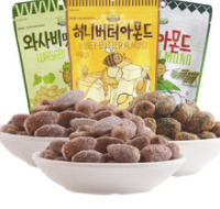 芭峰 HBAF汤姆农场 巴旦木扁桃仁 80g*3包