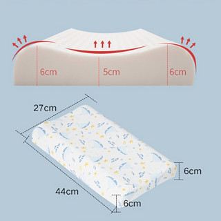 gb 好孩子 儿童乳胶枕胶枕