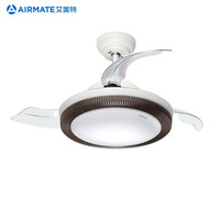 AIRMATE 艾美特 电风扇/隐形风扇灯/led餐厅美式吊灯/卧室客厅欧式灯具 FZD3603R