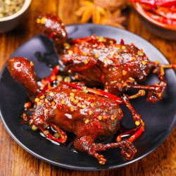 香辣鹌鹑四川成都特产