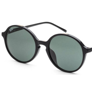 Ray-Ban 女士太阳镜 RB4304F-901-71 黑色框绿色片 53mm