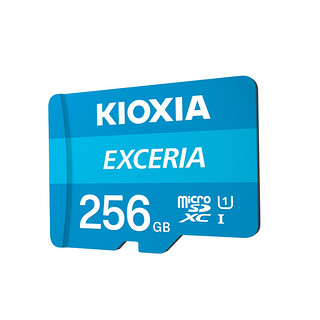 KIOXIA 铠侠 极至瞬速系列 Micro-SD存储卡 256GB（UHS-I、U1）