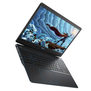 DELL 戴尔 G3 15 15.6英寸 游戏本 黑蓝色(酷睿i5-10300H、GTX 1650Ti 4G、8GB、512GB SSD、1080P、IPS、144Hz）