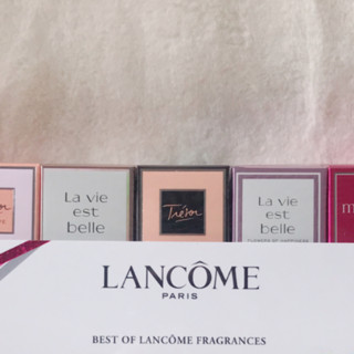 LANCOME 兰蔻 女士浓香水套装 EDP (璀璨爱恋5ml+奇迹5ml+梦魅情迷5ml+珍爱7.5ml+美丽人生4ml)