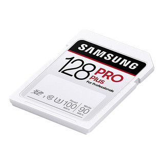 SAMSUNG 三星 PRO PLUS系列 SD存储卡 128GB（UHS-I、U3）