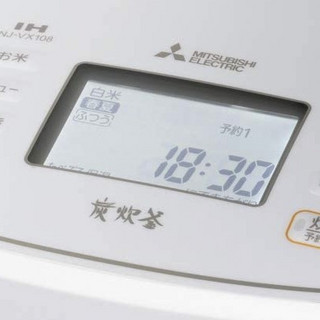 MITSUBISHI ELECTRIC 三菱电机 NJ-VX108-W 电饭煲 3.5L 白色