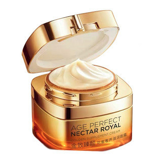 L'OREAL PARIS 巴黎欧莱雅 金致臻颜花蜜奢养滋润面霜 25ml*2