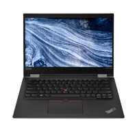 ThinkPad 思考本 X390 YOGA 13.3英寸 轻薄本 黑色(酷睿i5-8265U、核芯显卡、8GB、512GB SSD、1080P、IPS、20NNA008CD）