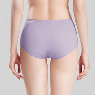 DAPU 大朴 青春系列 女士棉质三角内裤 AF5N02204 紫色 XL