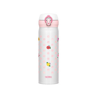 THERMOS 膳魔师 JNL-502G-F-WH 保温杯 500ml 白色小花