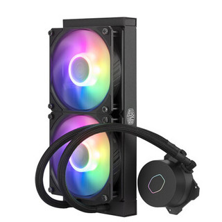 COOLER MASTER 酷冷至尊 冰神B240 240mm 一体式水冷散热器 ARGB +INTEL 英特尔 酷睿i5-11400F CPU CPU散热器套装