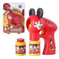 迪士尼(Disney)缤纷泡泡枪 儿童电动吹泡泡玩具防漏水夏天户外戏水泡泡机男女孩礼物米奇R715