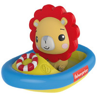 费雪(Fisher-Price)儿童洗澡漂浮玩具套装 婴幼儿亲子互动戏水沐浴小船玩具2只装GMBT005