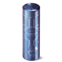  STARBUCKS/星巴克 宇航员小熊款 保温杯 杯盖  星空宇航员小熊 320ml