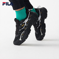 FILA 斐乐官方联名款猫爪鞋男鞋 老爹鞋2021年夏新款休闲运动鞋潮F12W124153F 黑-BK 40