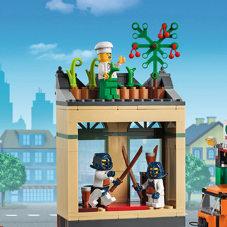 LEGO 乐高 City城市系列 60292 社区城镇中心建筑套装