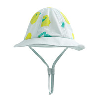 棉花堂宝宝婴儿童渔夫帽子夏天遮阳帽薄款小孩太阳帽网眼凉帽透气 3765 夏日果果 帽围：42cm