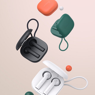 omthing AirFreePods 半入耳式真无线动圈蓝牙降噪耳机 星空黑