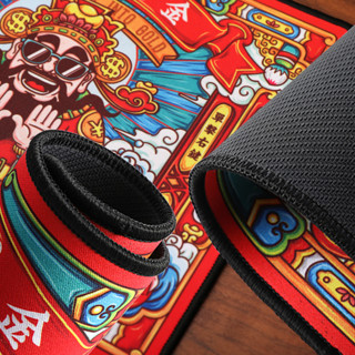 原创手绘小号桌面鼠标垫可爱创意电竞游戏办公桌护腕垫
