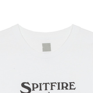 HUF X Spitfire火人节联名款 男子运动T恤 TS00658-WHITE 白色 S