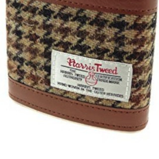 Harris Tweed 哈里斯 便携酒瓶 6盎司 棕色