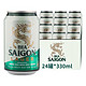 越南原装进口 西贡精酿啤酒临期特价330ml*24罐